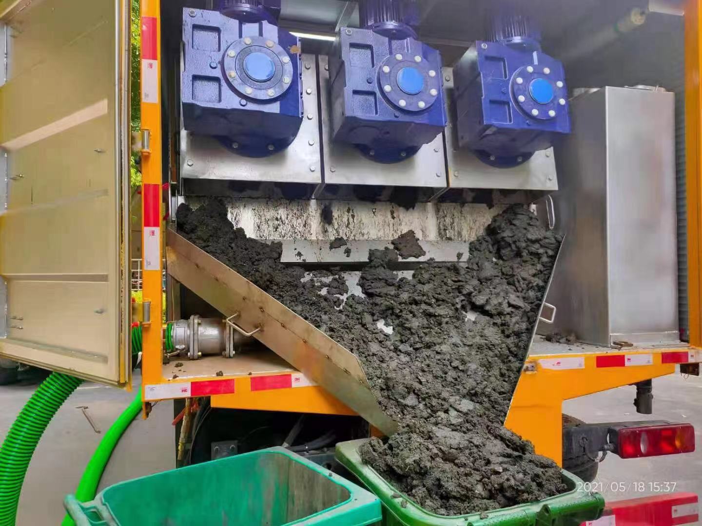 达川化粪池清掏城市维护站-泥浆净化干湿分离处理